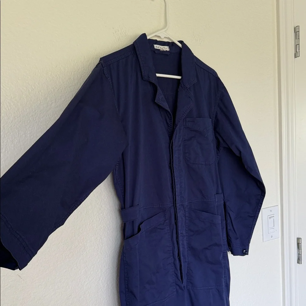 Alex Mill Navy midnight blue Jumpsuit small - Picture 9 of 13